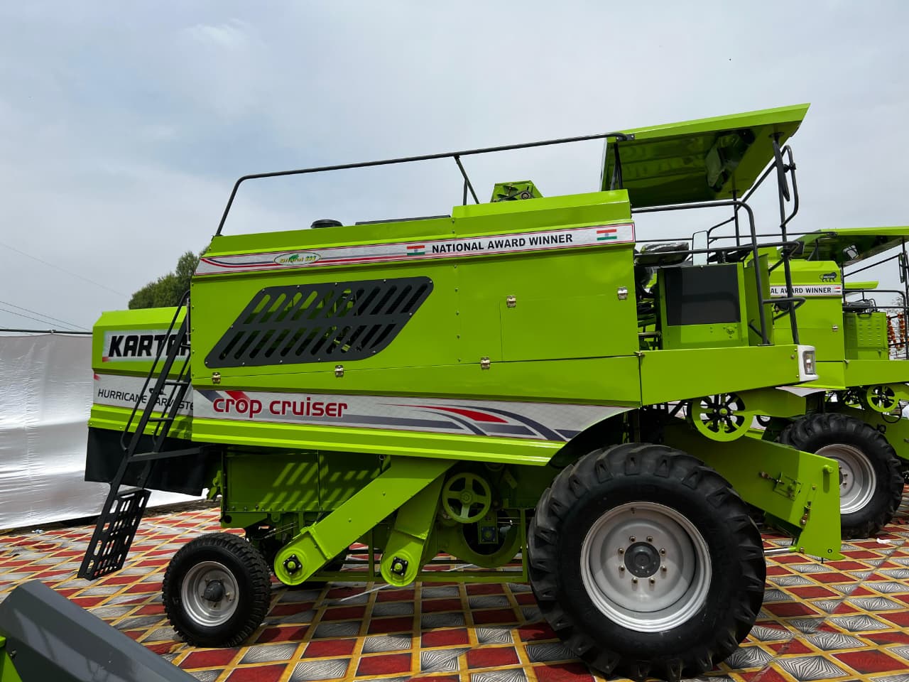 Kartar 3500 Mini Combine Harvester thumbnail 3